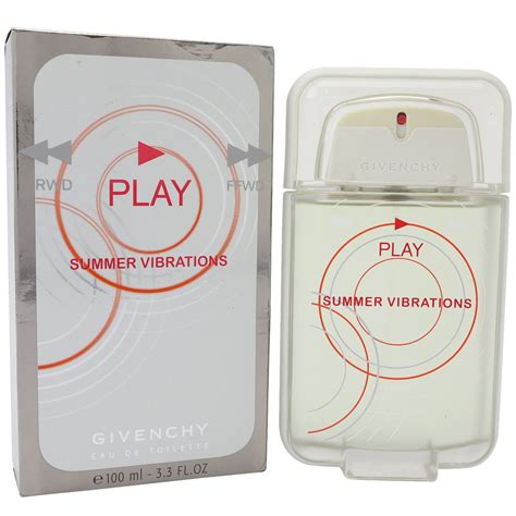 givenchy play summer vibrations|Givenchy eau de toilette men.